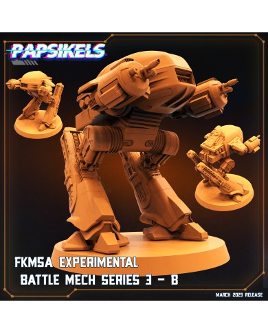 FKMSA Experimental Battle Mech Series 3 - B - 1 Mini