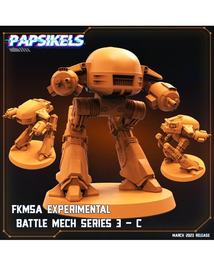 FKMSA Experimental Battle Mech Series 3 - C - 1 Mini