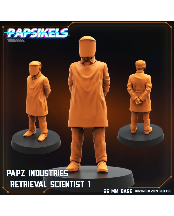 Científico de Recuperación de Papz Industries - A - 1 Mini