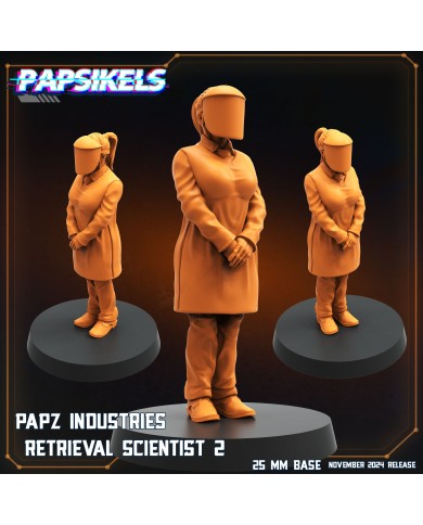 Científico de Recuperación de Papz Industries - B - 1 Mini