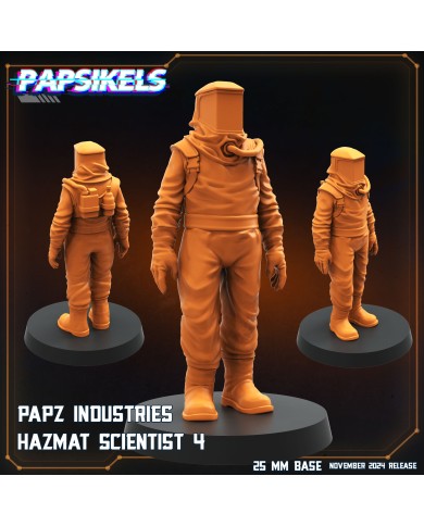 Papz Industries Hazmat Scientist - D - 1 Mini