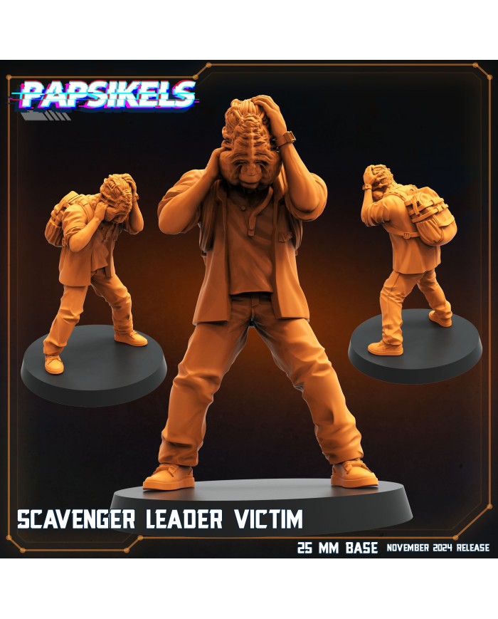 Scavenger Leader Victim|Papsikels Miniatures|Space Crew and Settlers