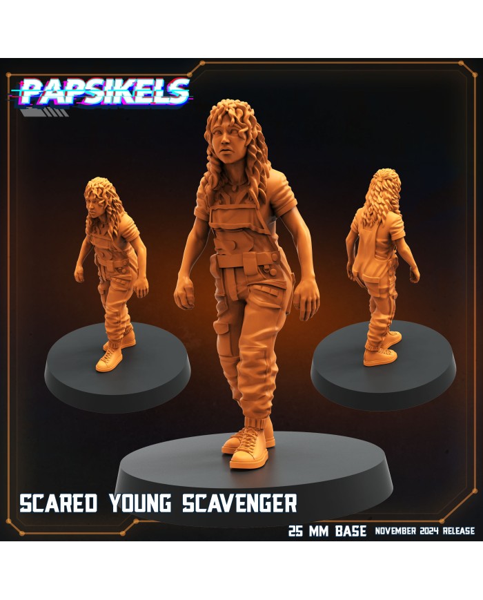 Scared Young Scavenger - 1 Mini