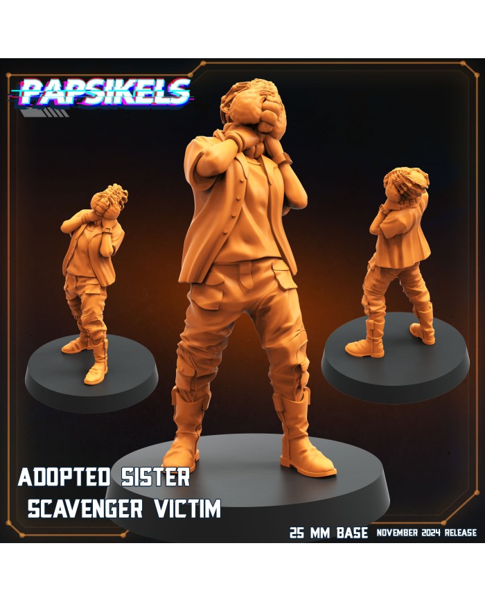 Adopted Sister Scavenger Victim|Papsikels Miniatures