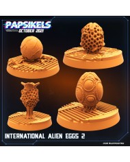 International Alien Eggs Set (x5) - A