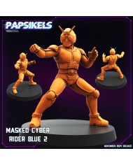 Masked Cyber Rider Blue - C - 1 Mini