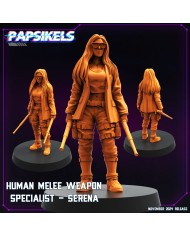 Human Melee Weapon Specialist - Serena - 1 Mini