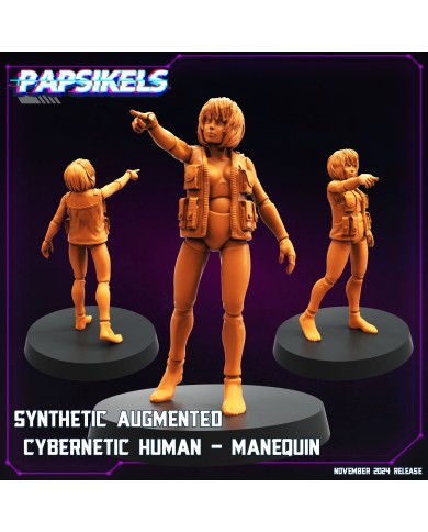 Synthetic Augmented Cybernetic Human - Manequin - 1 Mini