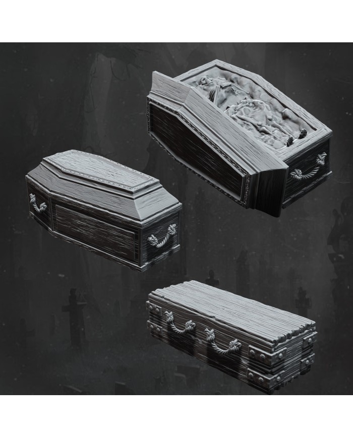 Coffins Set - B