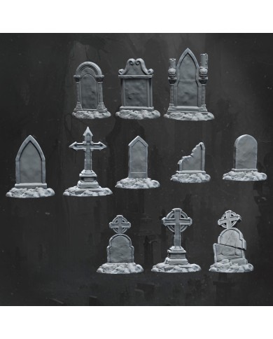 Tombstones Set