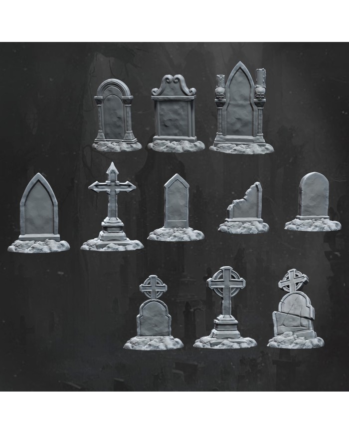 Tombstones Set