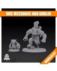 Orc Death Squad Rocket Boss and Goblin