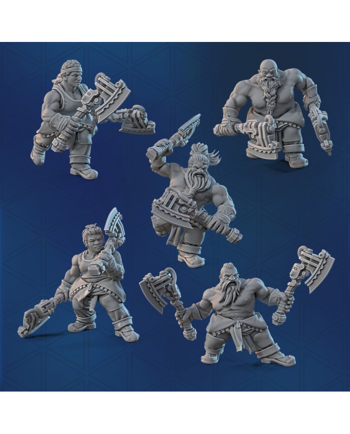 Dwarven Berserkers (x5)