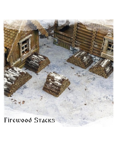 Firewood Stacks (x5) - Morozivka