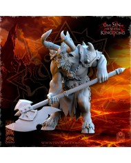 Realms of Mayhem Minotaurs with Two Handed Axe