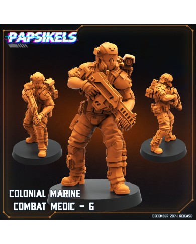 Colonial Marine Combat Medic - F - 1 Mini