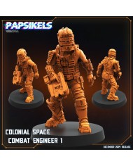 Ingeniero Colonial Espacial de Combate - A - 1 Mini