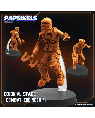 Ingeniero Colonial Espacial de Combate - D - 1 Mini