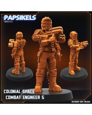 Ingeniero Colonial Espacial de Combate - F - 1 Mini