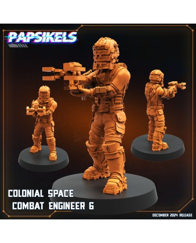 Ingeniero Colonial Espacial de Combate - F - 1 Mini