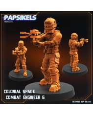 Ingeniero Colonial Espacial de Combate - F - 1 Mini