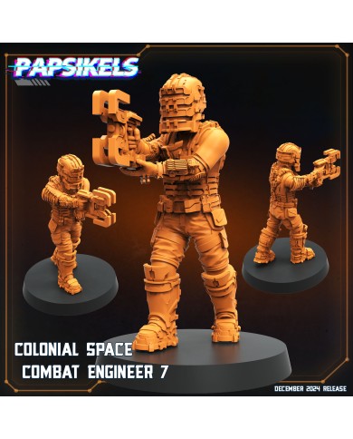 Ingeniero Colonial Espacial de Combate - G - 1 Mini