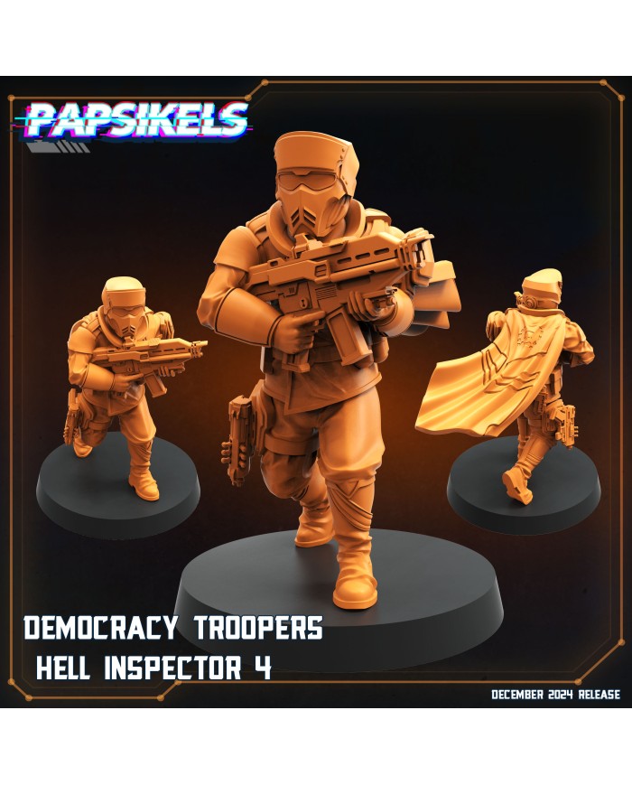 Democracy Troopers - Hell Inspector - D - 1 Mini