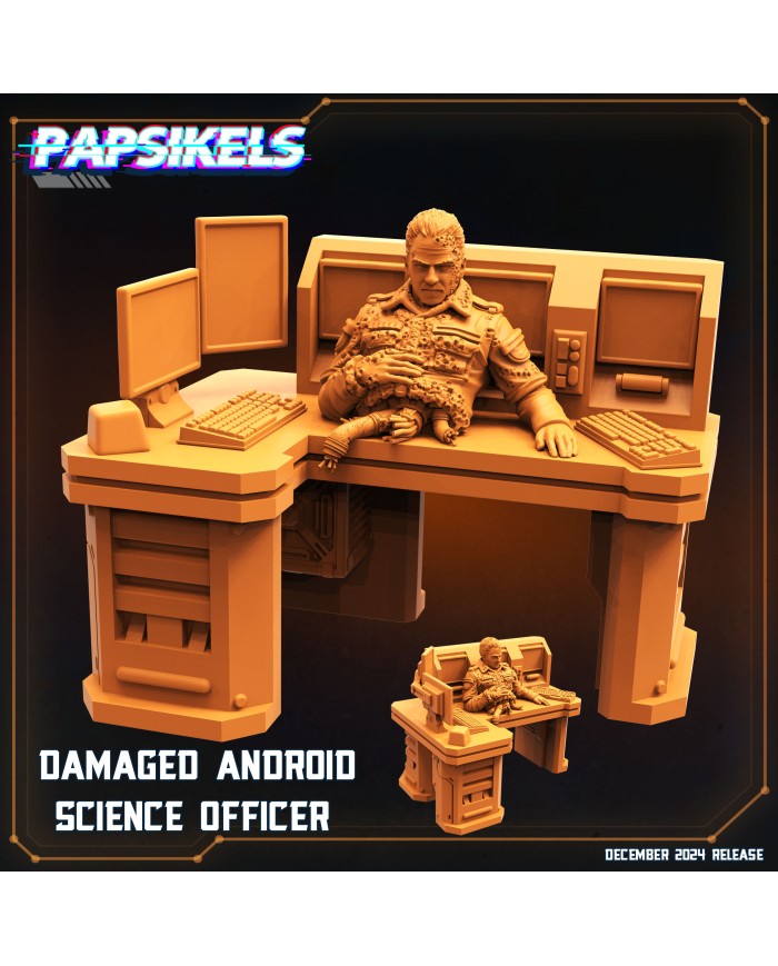 Damaged Android Science Officer - A - 1 Mini