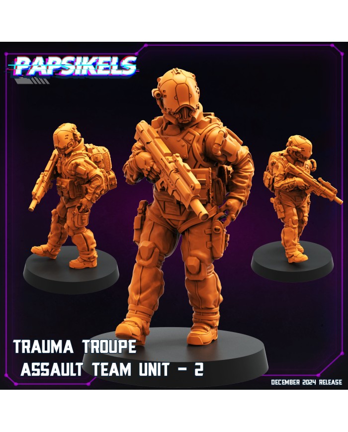 Trauma Troupe - Assault Team Unit - B - 1 Mini