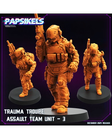 Trauma Troupe - Assault Team Unit - C - 1 Mini