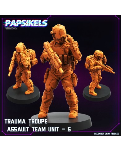 Trauma Troupe - Assault Team Unit - E - 1 Mini