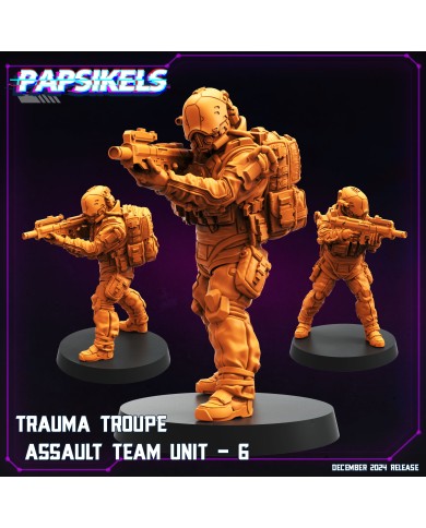 Trauma Troupe - Assault Team Unit - F - 1 Mini