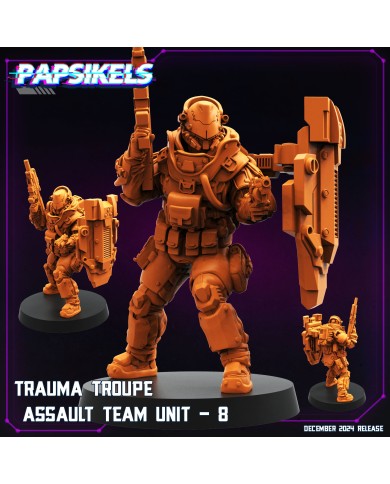 Trauma Troupe - Assault Team Unit - H - 1 Mini