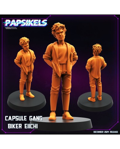 Capsule Gang Biker - Eiichi - 1 Mini