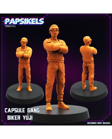 Capsule Gang Biker - Yuji - 1 Mini