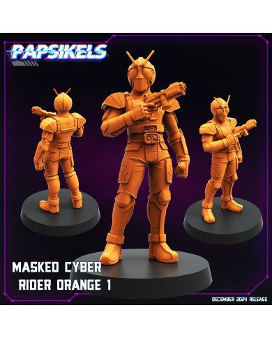 Masked Cyber Rider Orange - A - 1 Mini