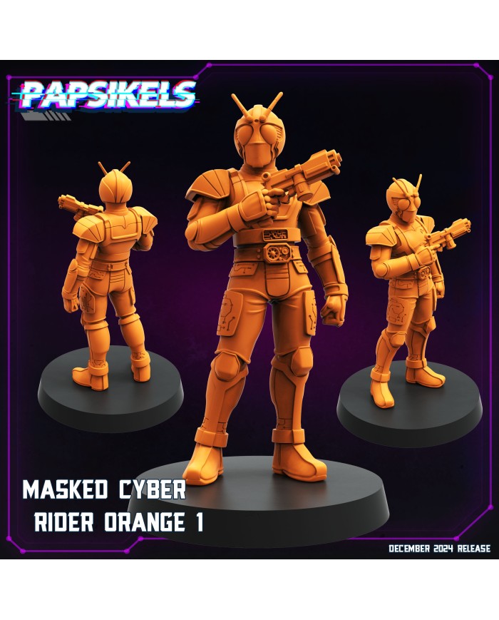 Masked Cyber Rider Orange - A - 1 Mini