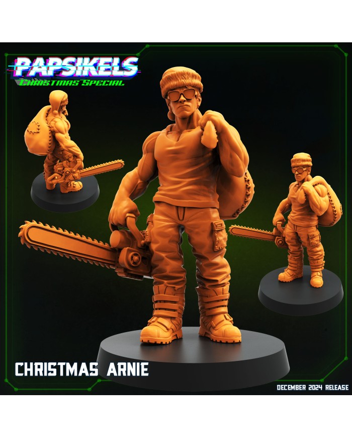 Christmas Arnie - 1 Mini