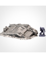 Grimdark Crashed Tank - A