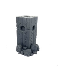 Alien Artifacts - Obelisk A with Rocks - Hollow Version