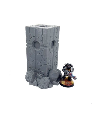 Artefactos Alienígenas - Obelisco B con Rocas