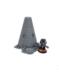 Alien Artifacts - Obelisk A with Rocks|Forbidden Prints