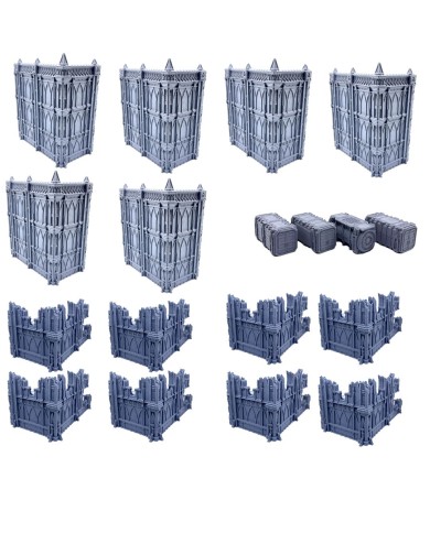 10E WTC 40k Terrain Bundle - Smoke And Steel