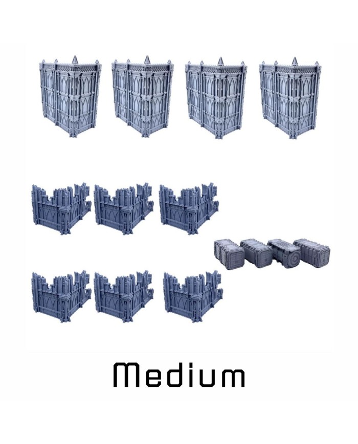 10E WTC 40K Terrain Bundle - Smoke And Steel