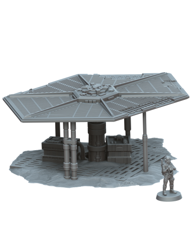 A Distant Outpost Solar Array