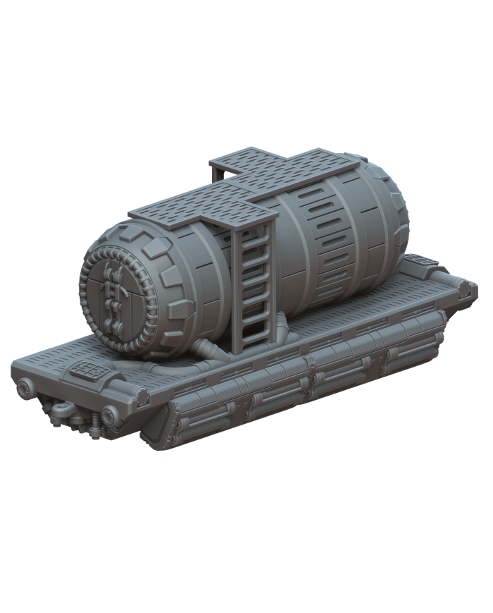 Repulsor Land Train TankCar Wagon - B