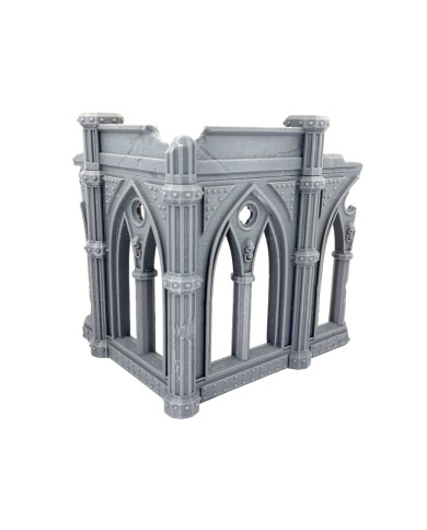 Grimdark Cathedral Ruins  (6"x5,5") - B