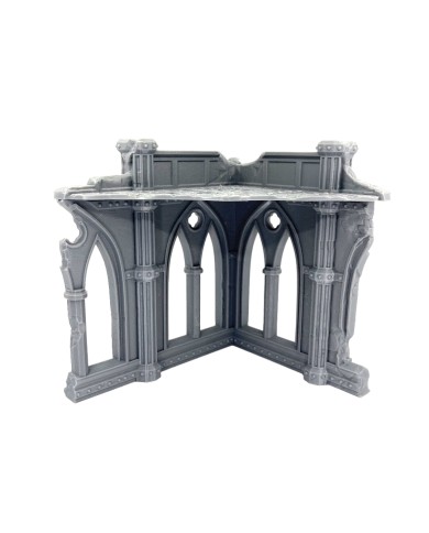 Grimdark Cathedral Ruins  (6"x5,5") - B