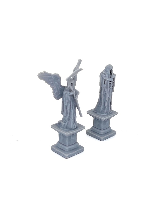 Graveyard Statues Set