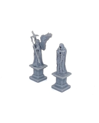 Set de Estatuas de Cementerio